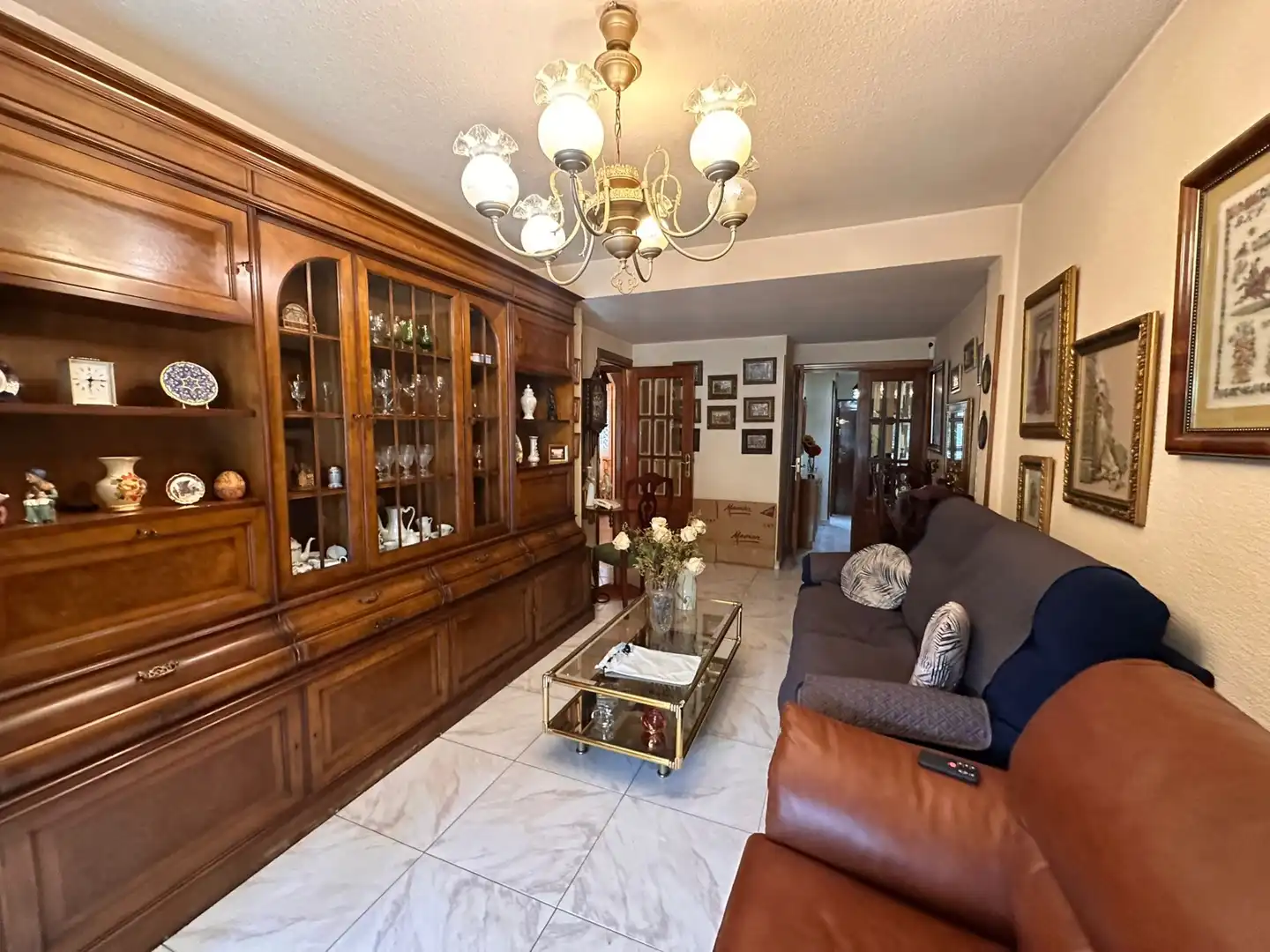 Wohnzimmer von Wohnung zum Verkauf in Madrid mit Heizung