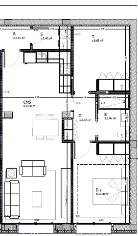 Flat for rent in Centro