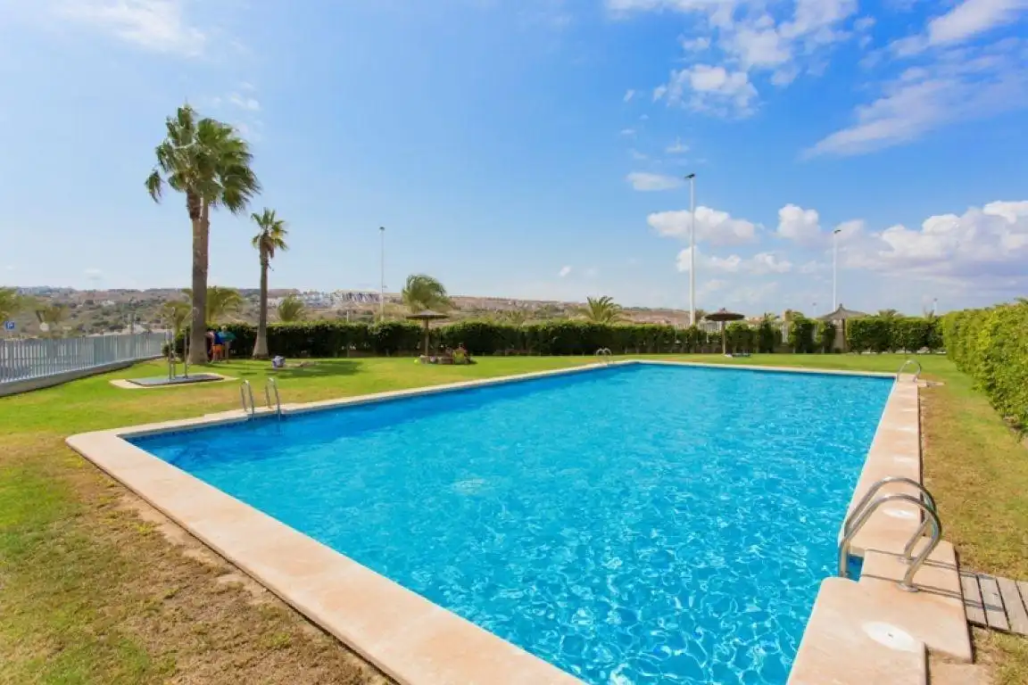 Swimming pool of Apartments for sale in Elche / Elx  with Air Conditioner, Heating and Private garden
