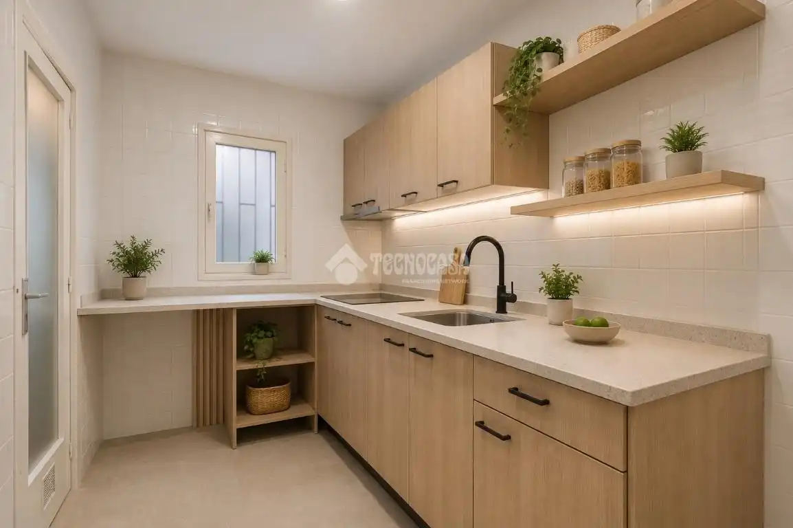 Cocina de Piso en venta en Canovelles con Aire acondicionado y Balcón