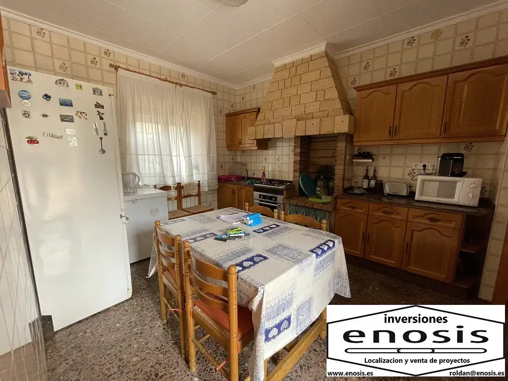 Cocina de Finca rústica en venta en Cartagena con Jardín privado, Terraza y Piscina