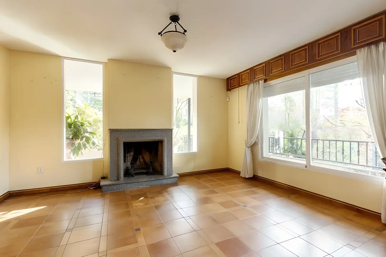 Living room of Houses for sale in San Lorenzo de El Escorial  with Heating, Private garden and Terrace