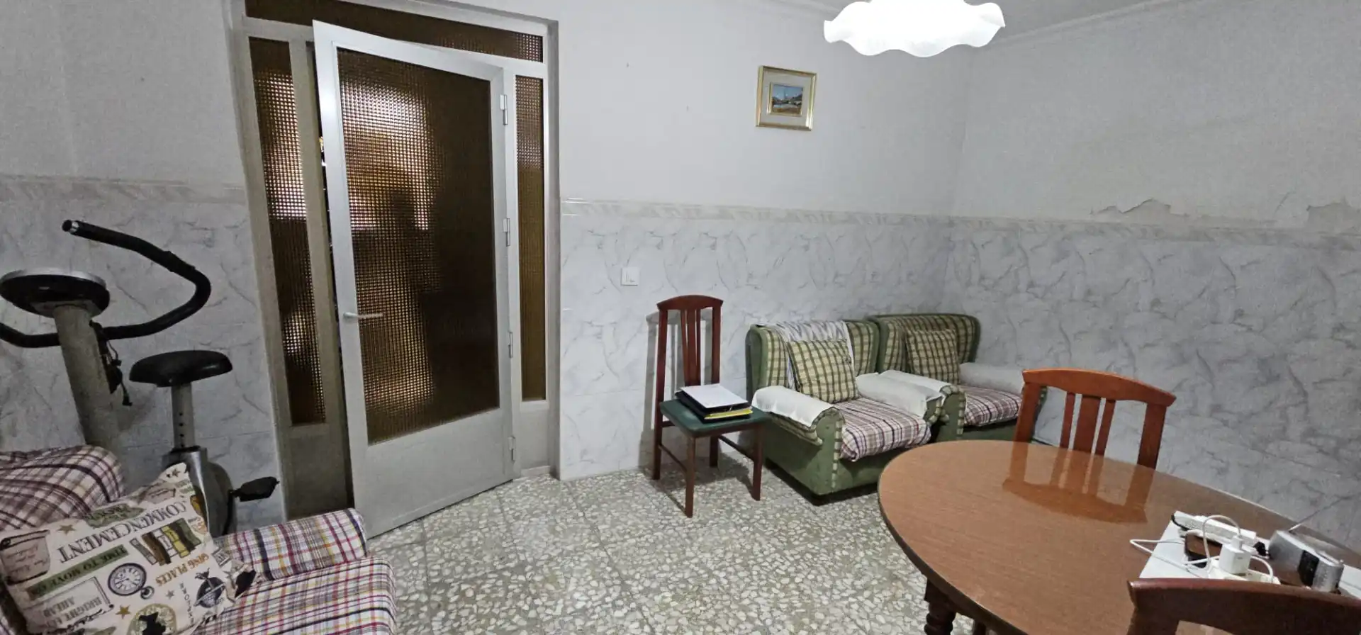 Living room of Houses for sale in Puertollano  with Heating, Terrace and Storage room