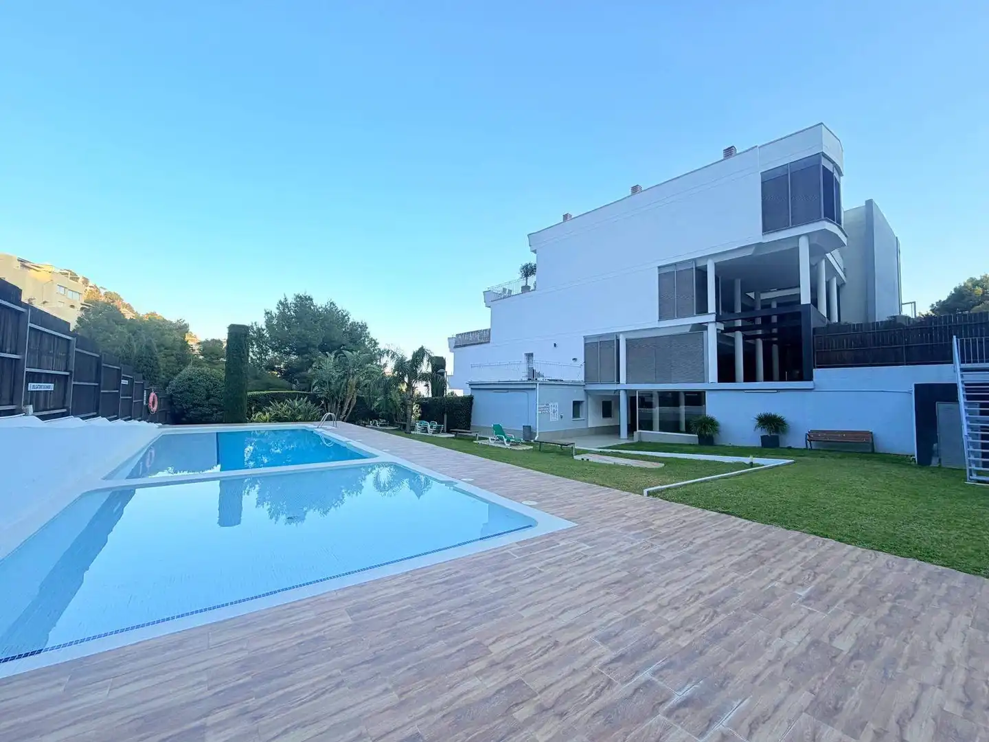 Piscina de Apartamento en venta en Altea con Amueblado y Piscina comunitaria