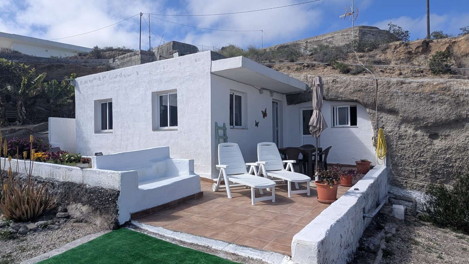 Exterior view of Apartment to share in Fasnia  with Air Conditioner, Heating and Terrace