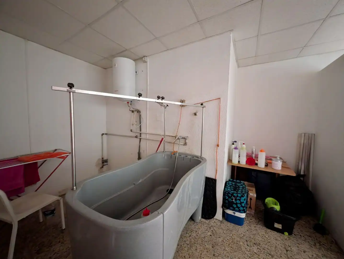 Badezimmer von Geschaftsraum zur Miete in Zaragoza mit Klimaanlage