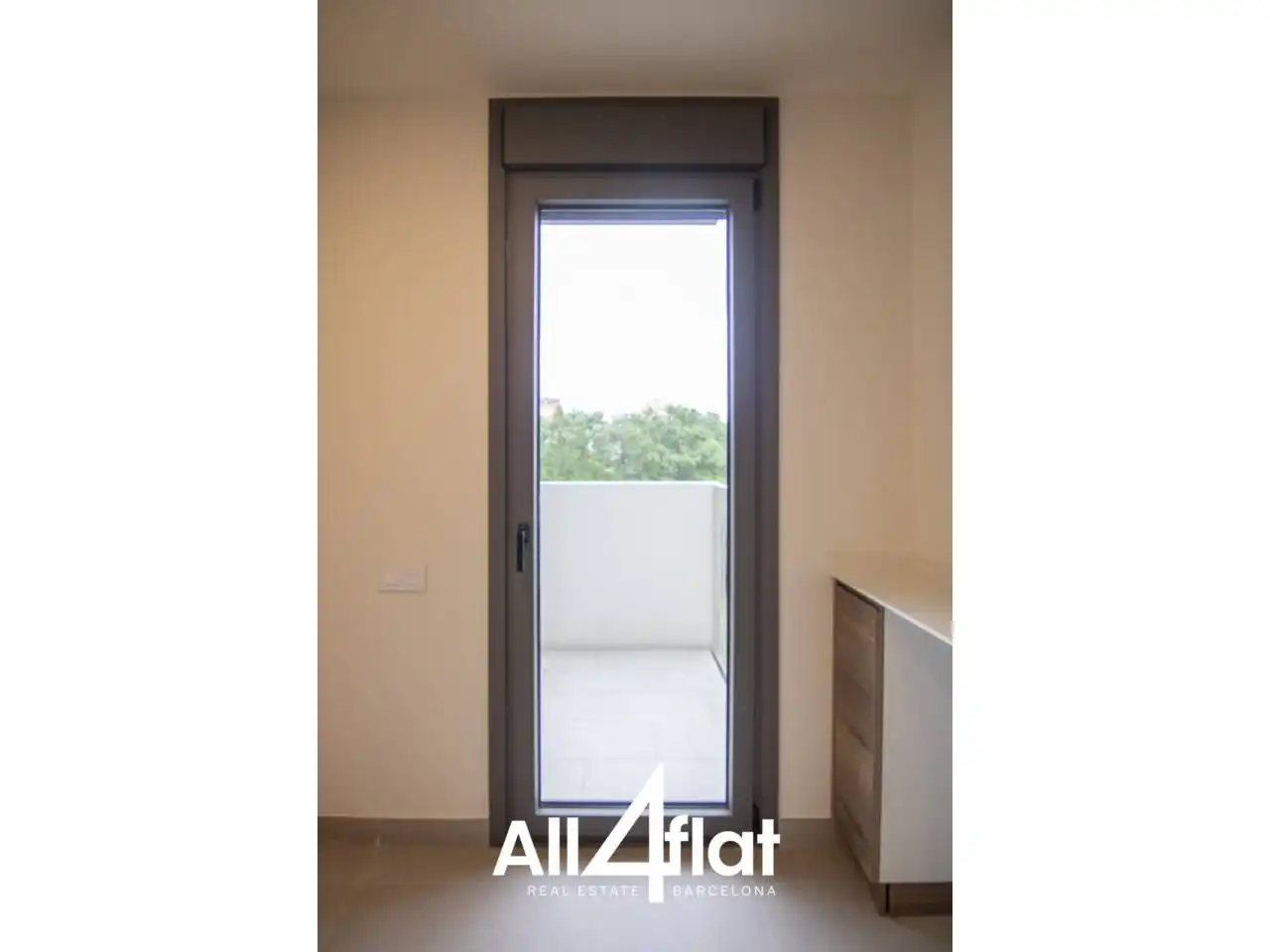 Terrasse von Wohnung zur Miete in Barcelona mit Klimaanlage, Heizung und Parkett