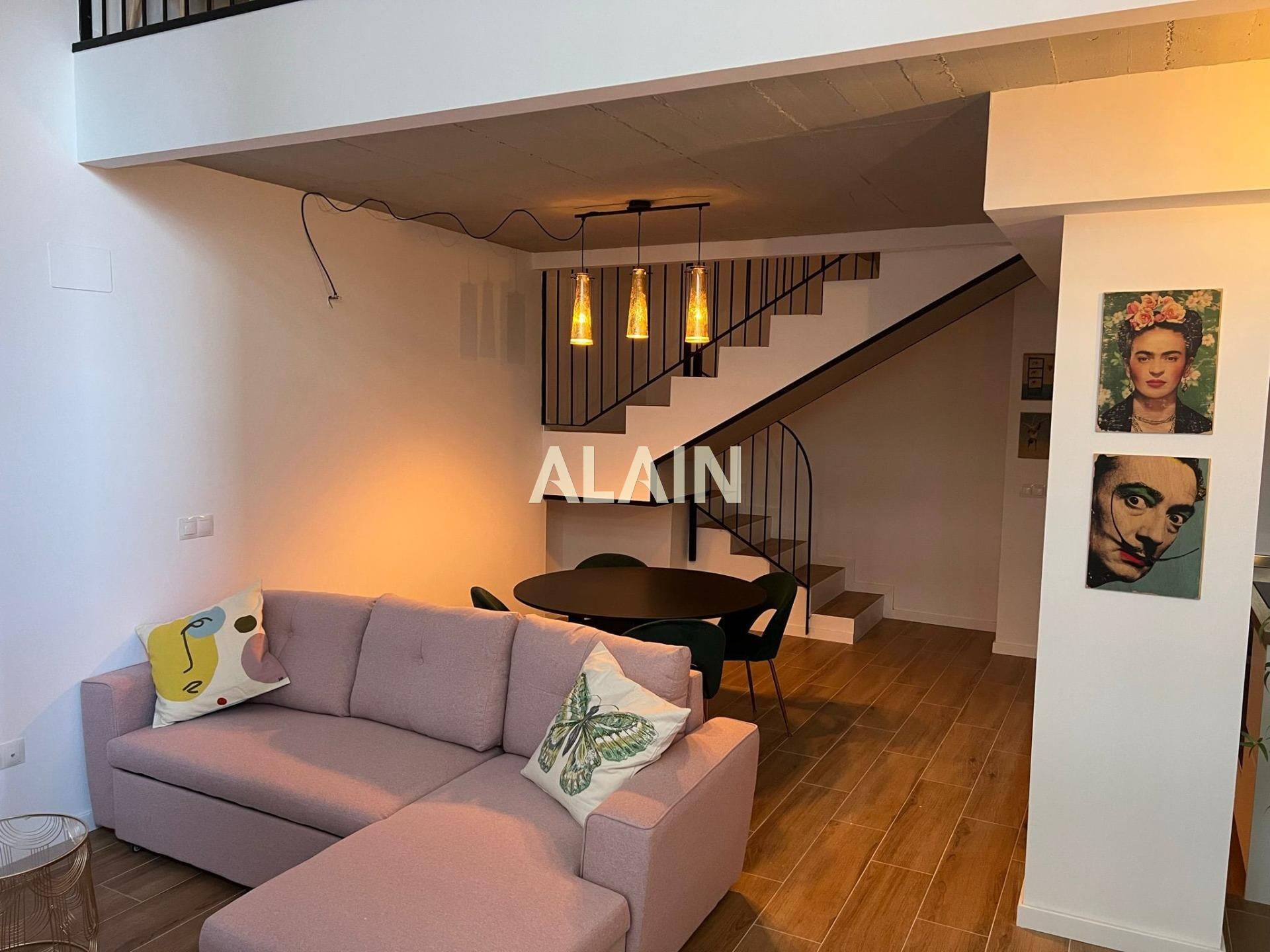 Sala de estar de Loft en venta en  Valencia Capital con Aire acondicionado y Parquet