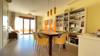 Dining room of Single-family semi-detached for sale in Sanxenxo  with Heating, Parquet flooring and Terrace