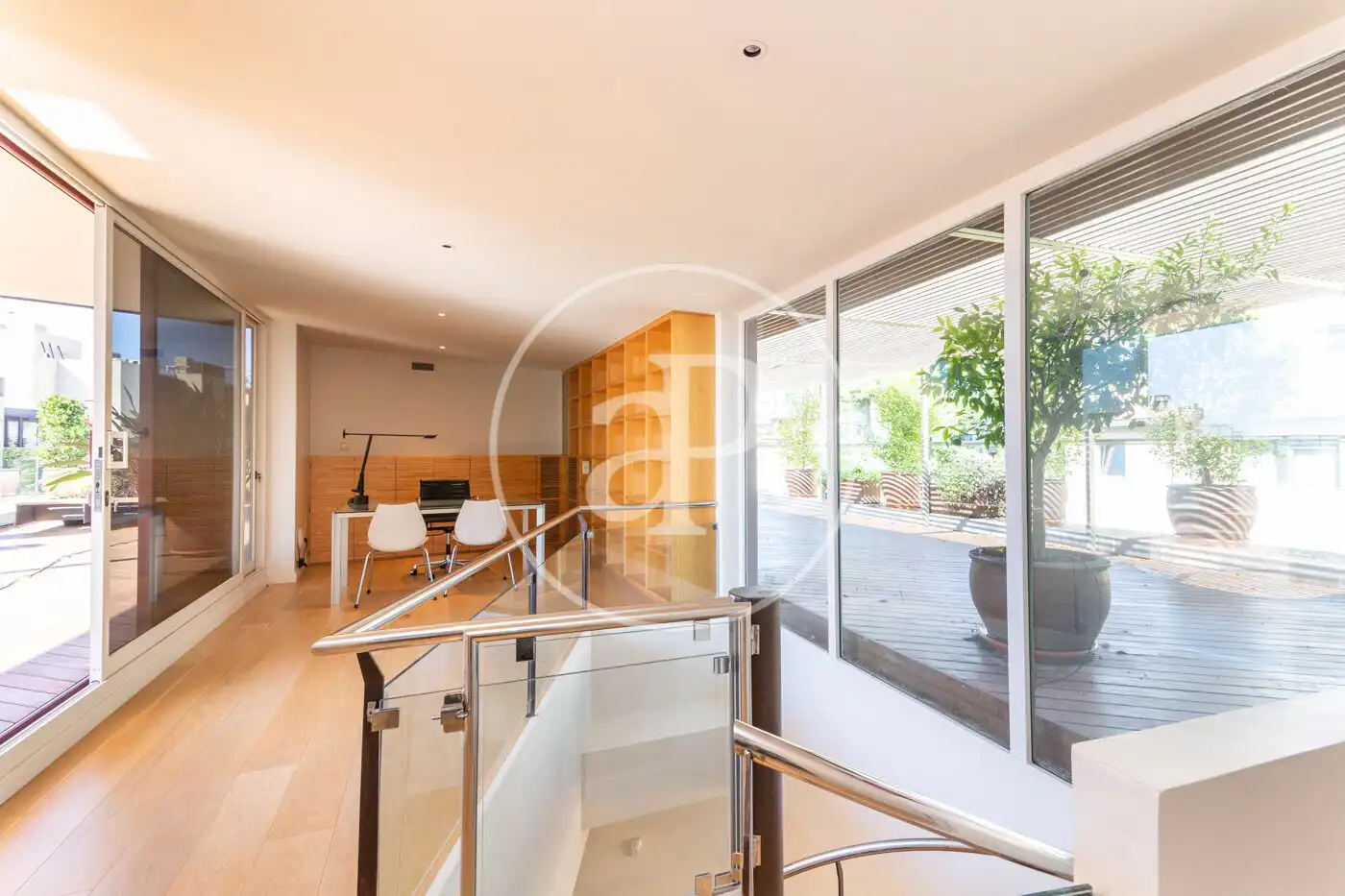 Exterior view of Flat for rent in Barcelona  with Air Conditioner, Heating and Terrace