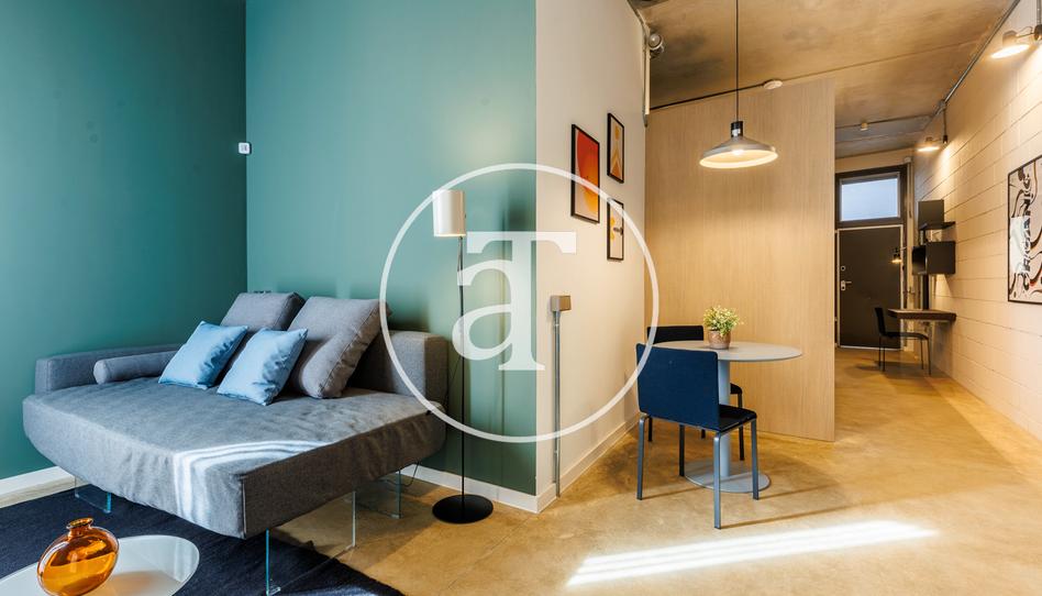 Foto 1 de Estudio de alquiler en Carrer de L'aurora, El Raval, Barcelona