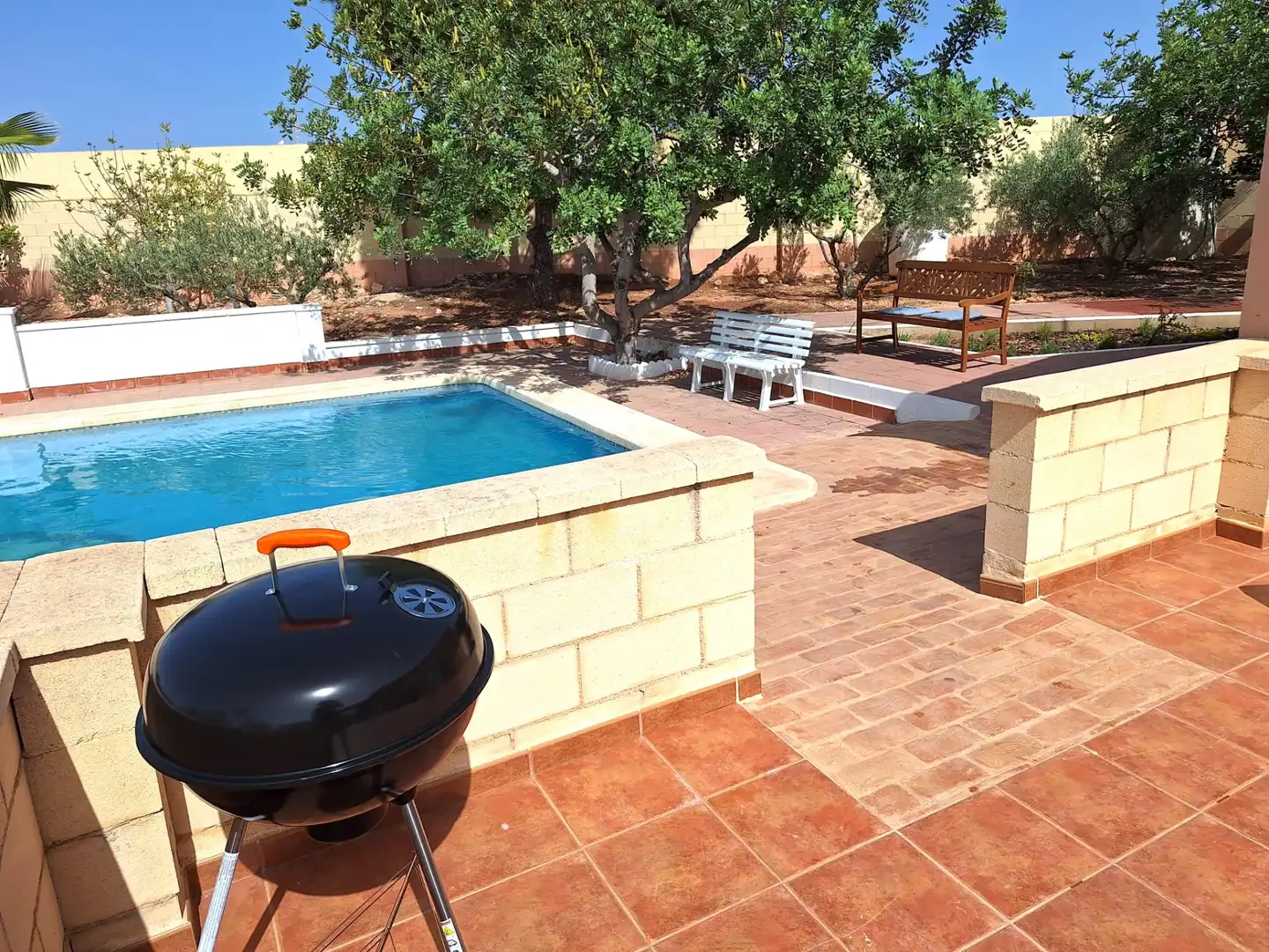 Piscina de Finca rústica en venda en Cartagena amb Jardí privat, Piscina i Moblat