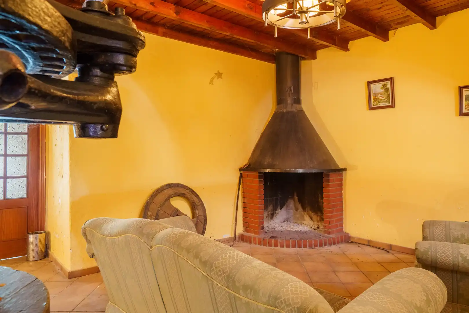 Living room of Houses for sale in Olivella  with Terrace