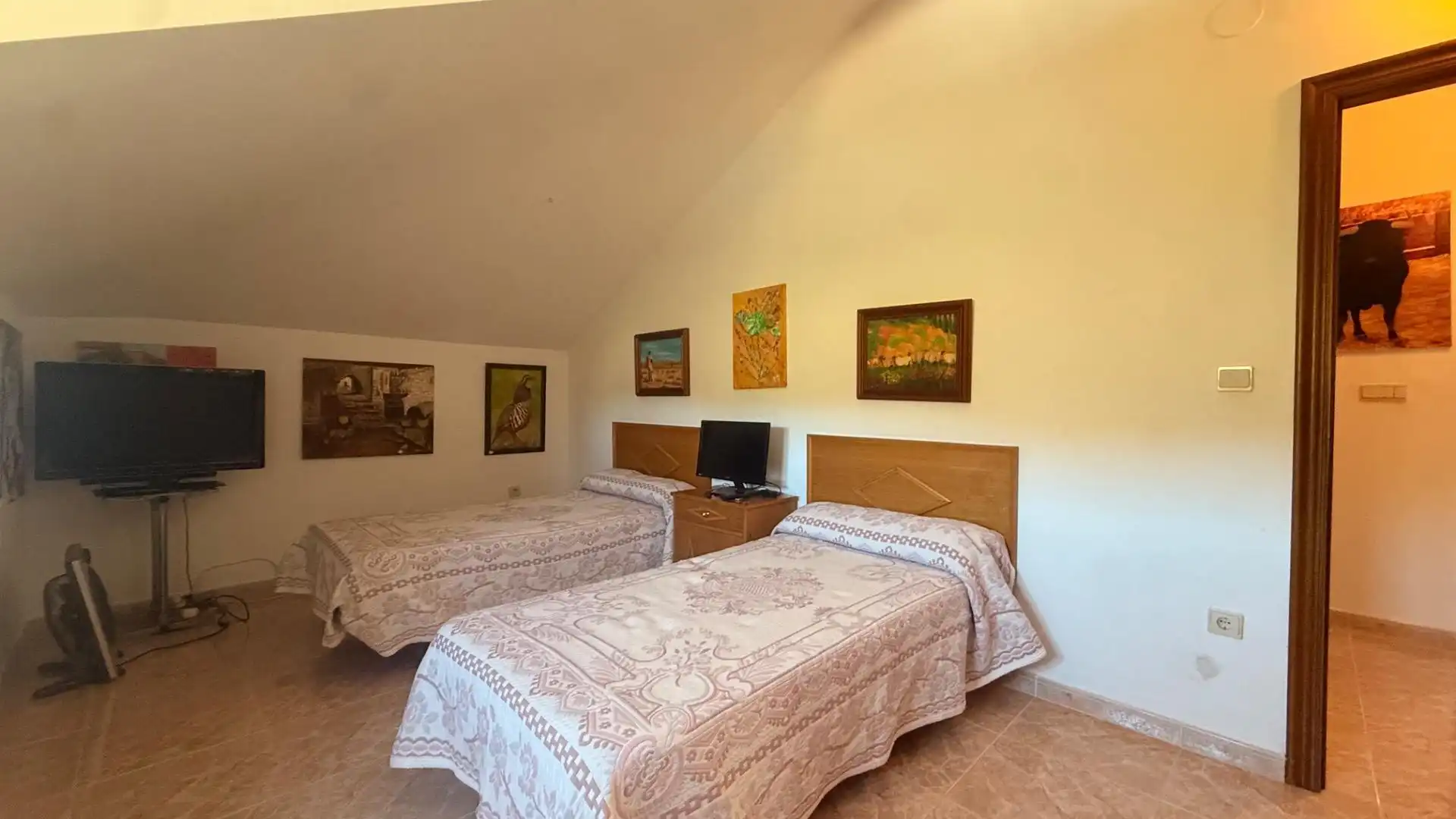 Habitación de Casa o chalet en venta en Leiro con Jardín privado, Terraza y Trastero