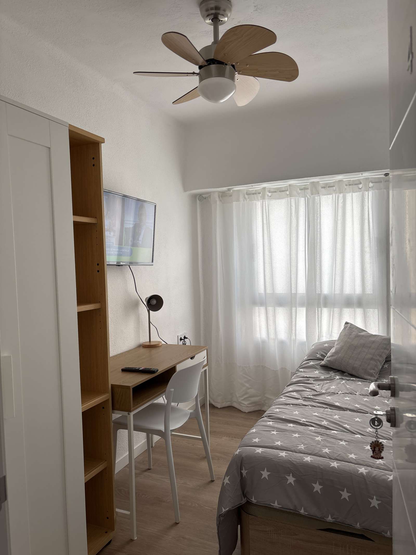 Habitación de Piso para compartir en Mislata con Aire acondicionado, Calefacción y Terraza
