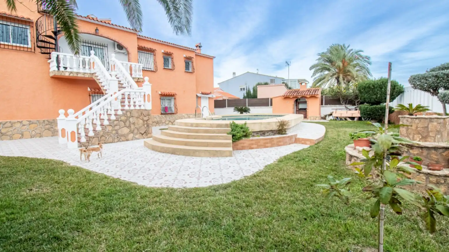 Jardí de Casa o xalet en venda en Oliva amb Jardí privat, Terrassa i Traster