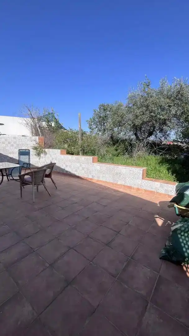 Terrassa de Casa adosada en venda en Santa Marta de Magasca amb Aire condicionat, Jardí privat i Traster