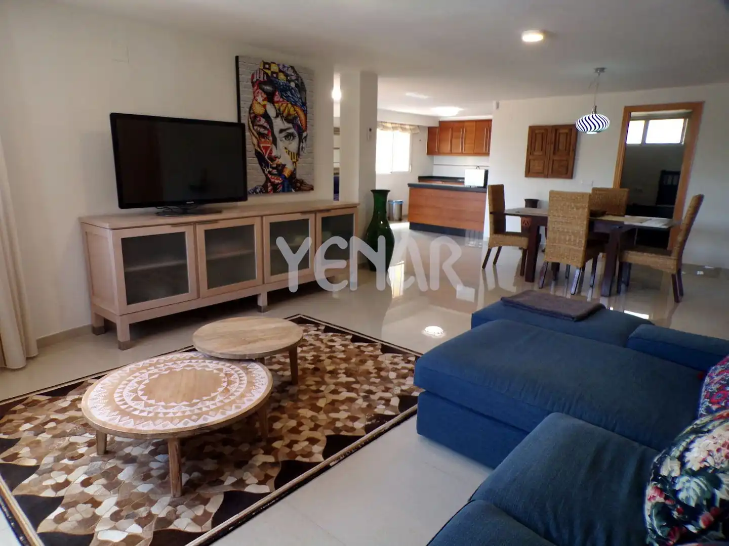 Sala de estar de Casa o chalet en venta en Castalla con Aire acondicionado y Trastero