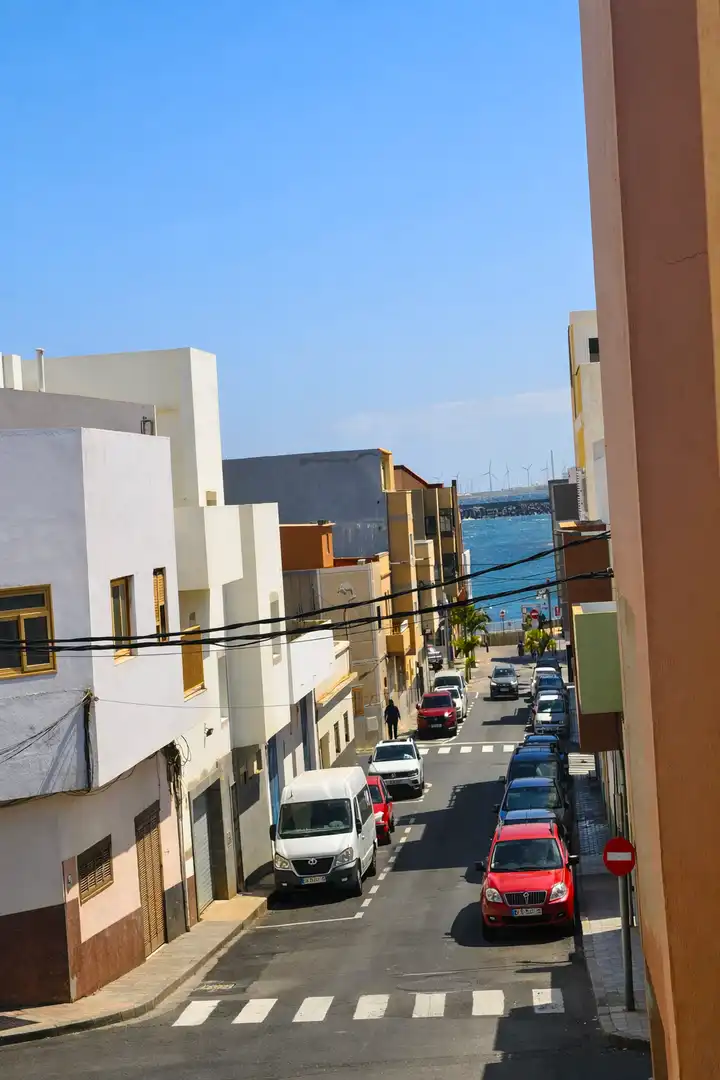 Vista exterior de Piso en venta en Agüimes con Trastero y Amueblado