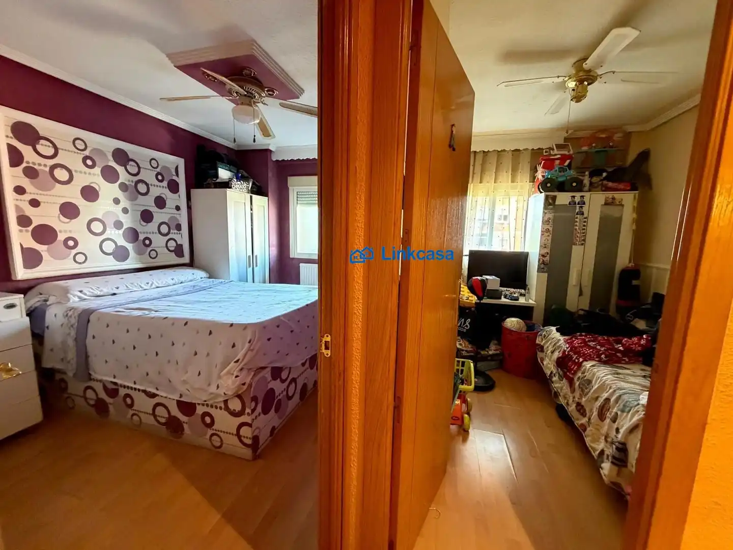 Bedroom of Flat for sale in Móstoles  with Air Conditioner, Heating and Terrace