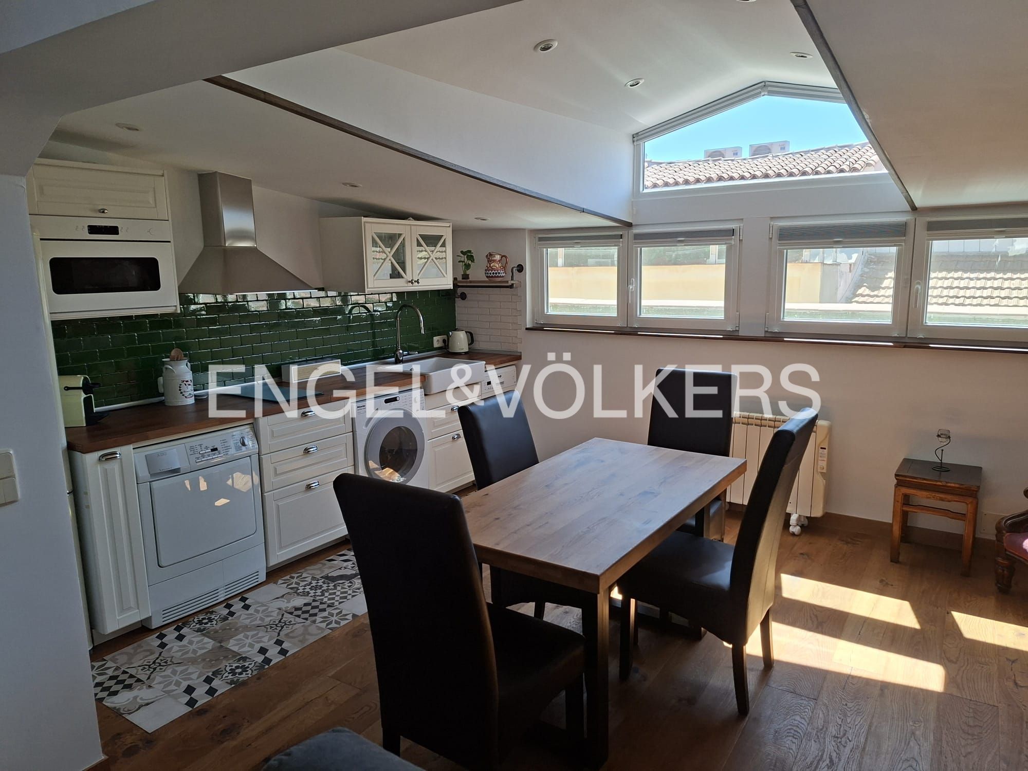 Cuina de Àtic en venda en  Madrid Capital amb Aire condicionat i Calefacció