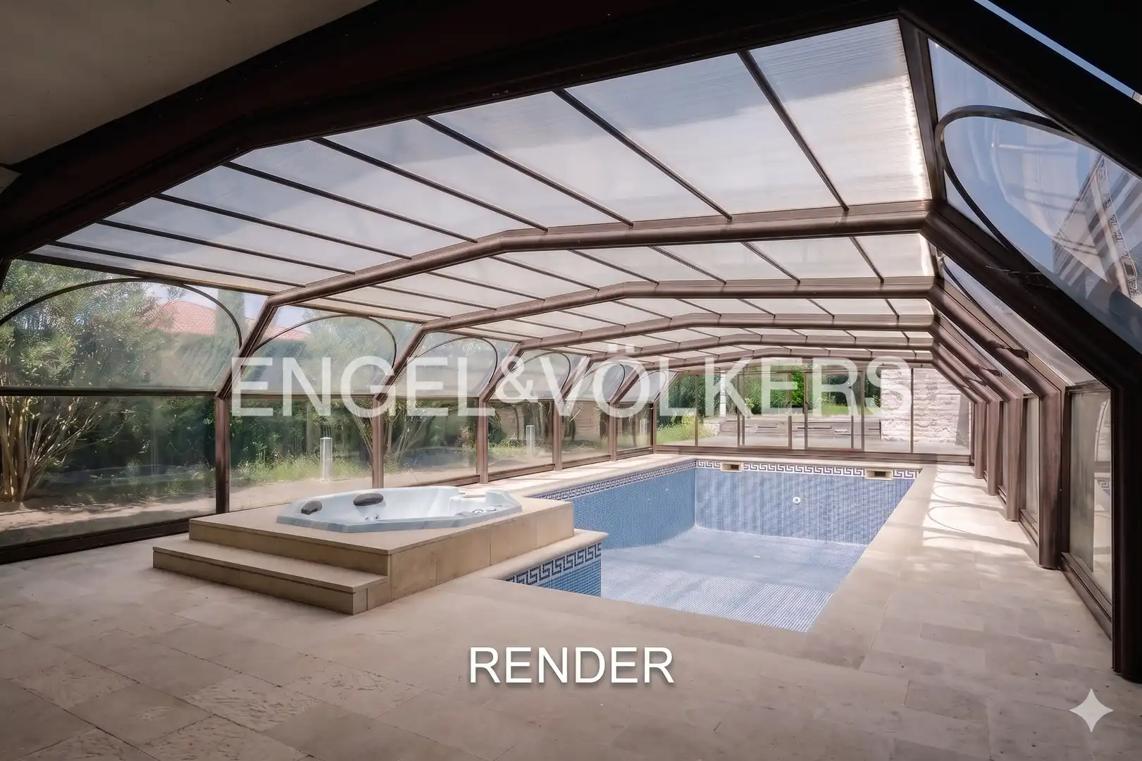 Piscina de Finca rústica en venta en Hendaye con Aire acondicionado, Calefacción y Jardín privado