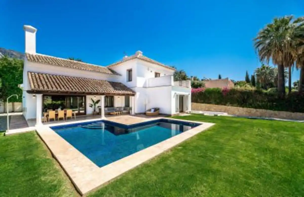 Garden of Houses for rent in Marbella  with Air Conditioner, Private garden and Terrace