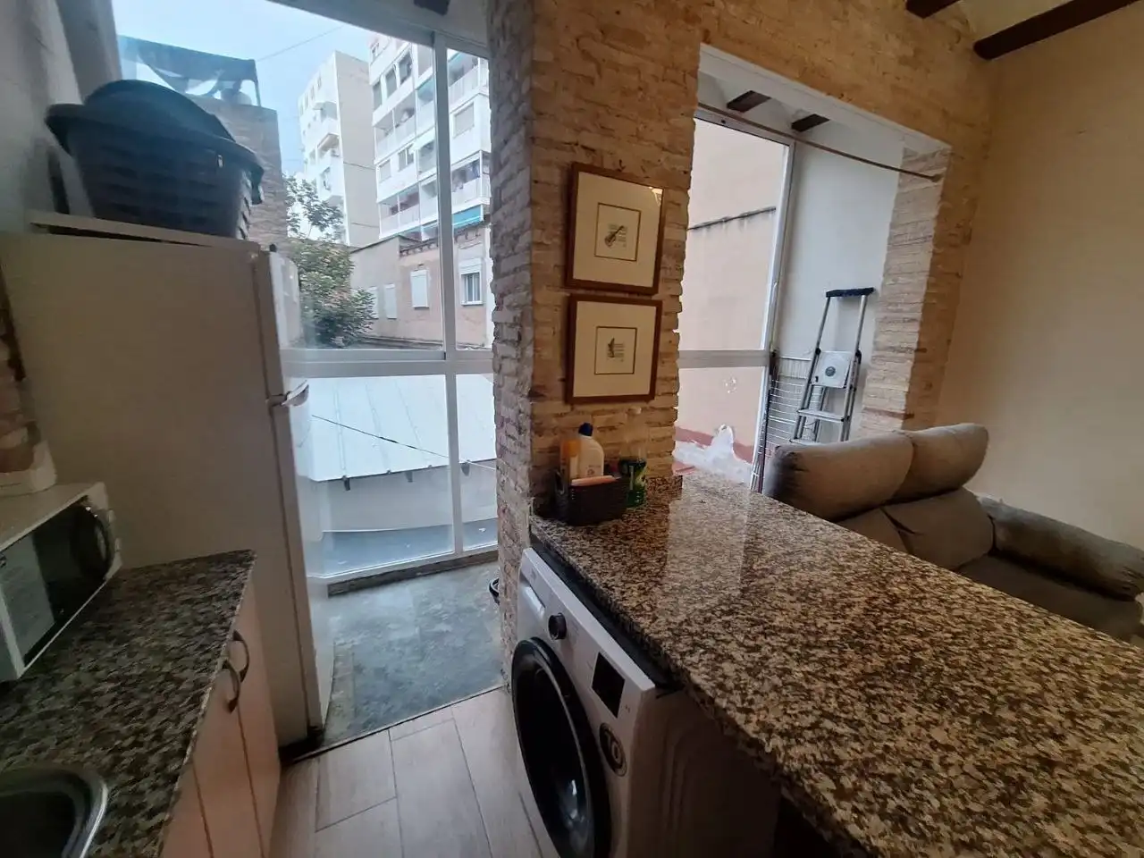 Cocina de Piso de alquiler en Valencia con Amueblado