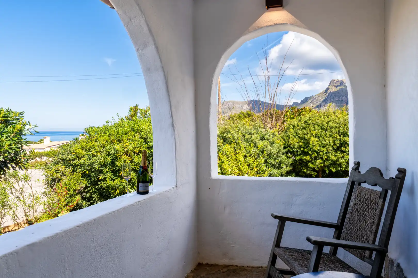 Balcony of Country homes for sale in Artà  with Air Conditioner, Heating and Storage room