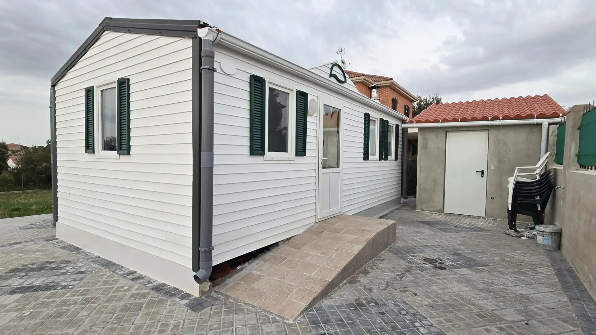 Vista exterior de Casa o chalet en venta en Maello con Aire acondicionado, Jardín privado y Trastero