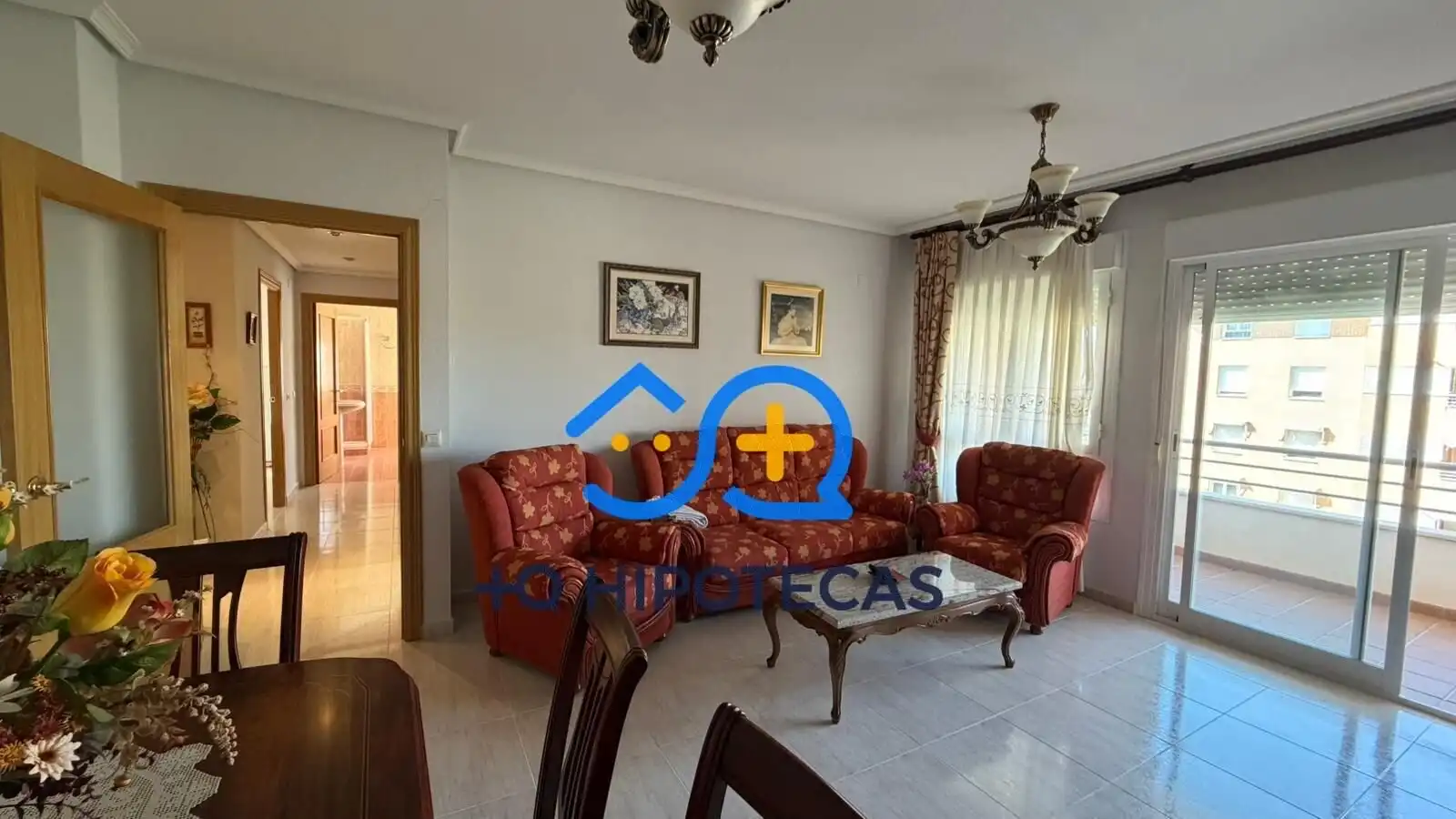 Living room of Flat for sale in Toledo  with Air Conditioner, Terrace and Storage room