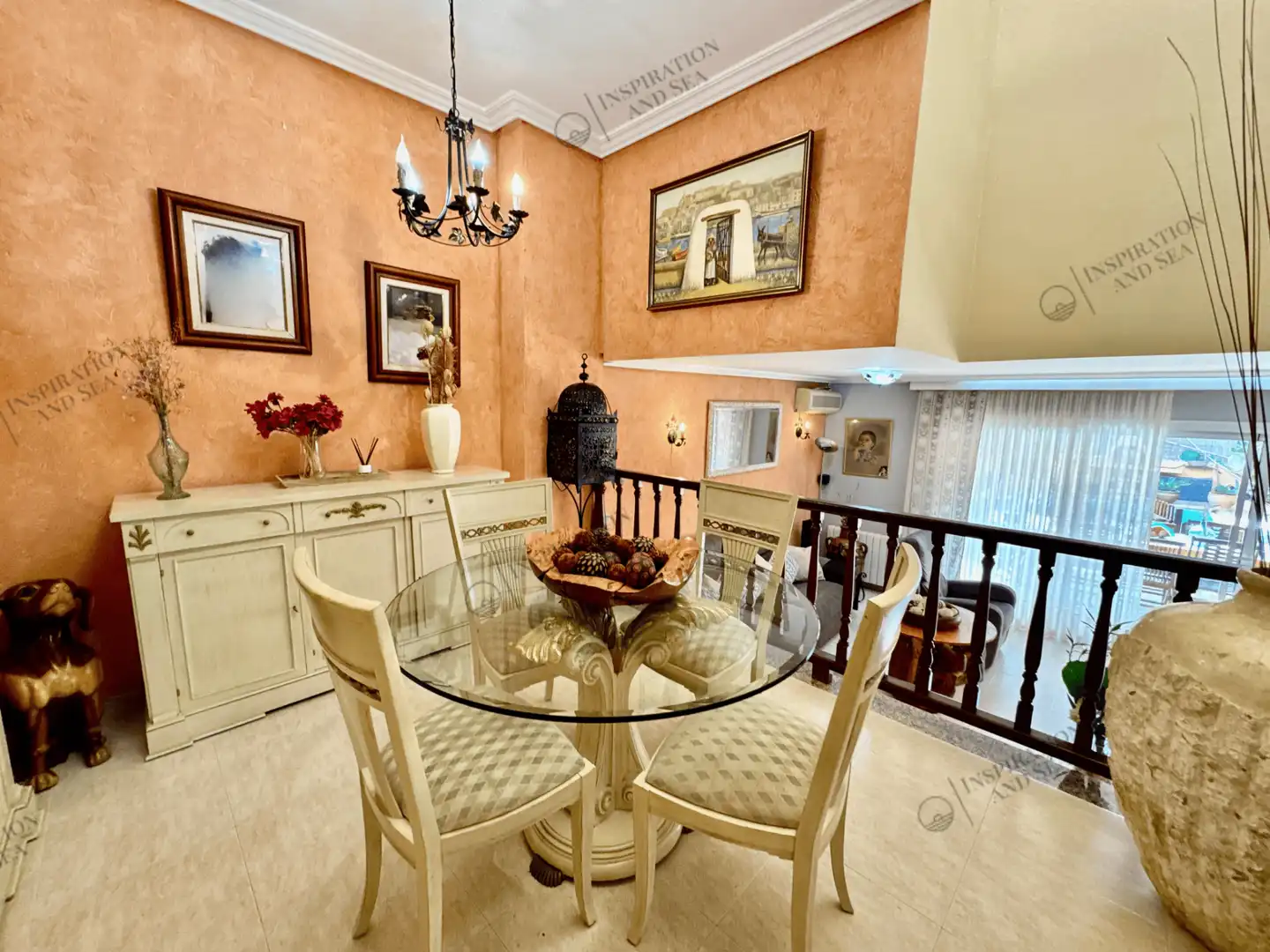 Dining room of Duplexes for rent in Eivissa  with Air Conditioner, Heating and Terrace