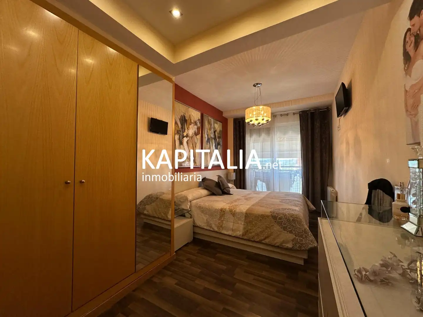 Bedroom of Flat for sale in Xàtiva  with Air Conditioner, Heating and Parquet flooring