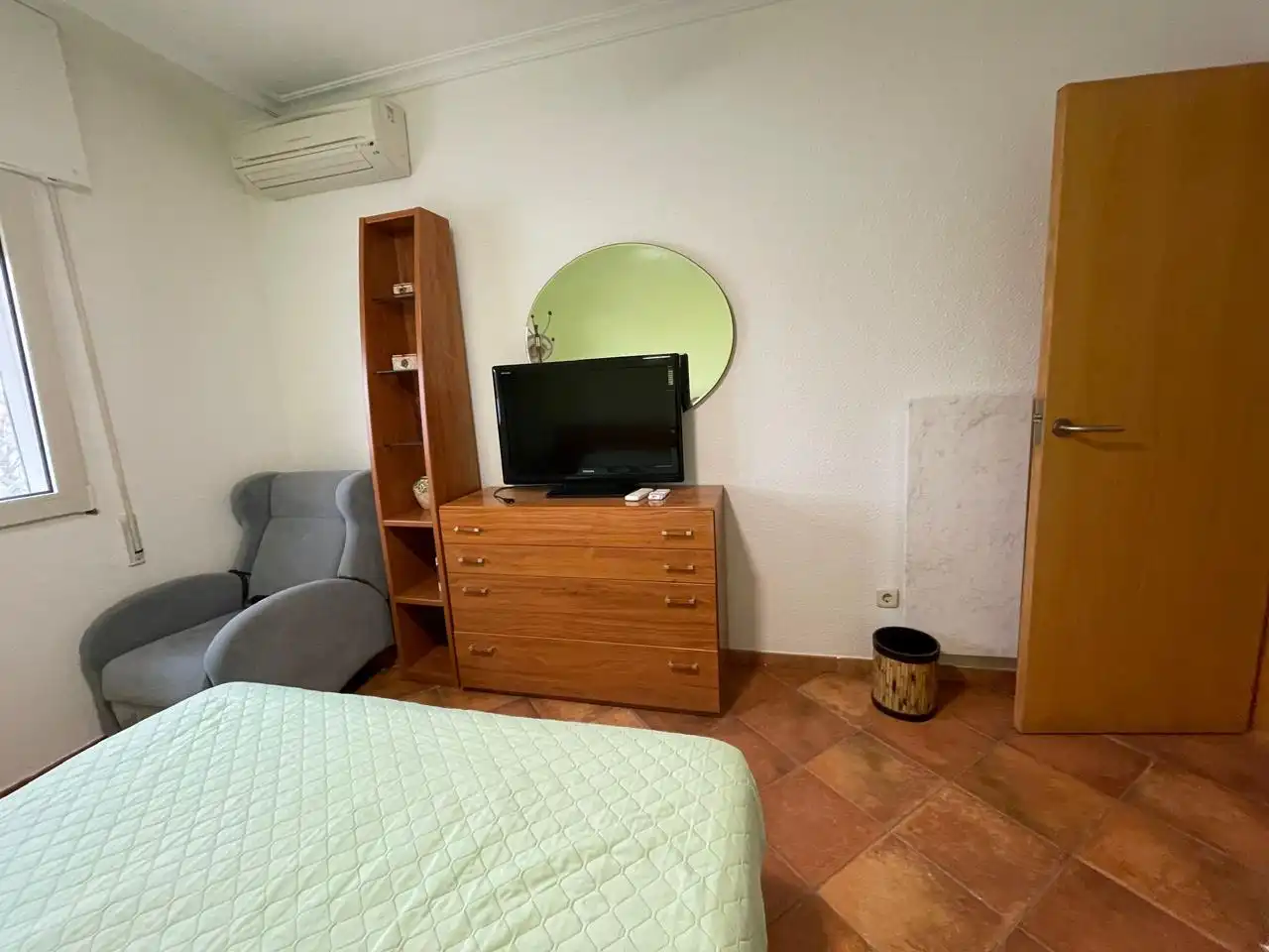 Bedroom of Houses for sale in La Manga del Mar Menor  with Air Conditioner, Heating and Private garden
