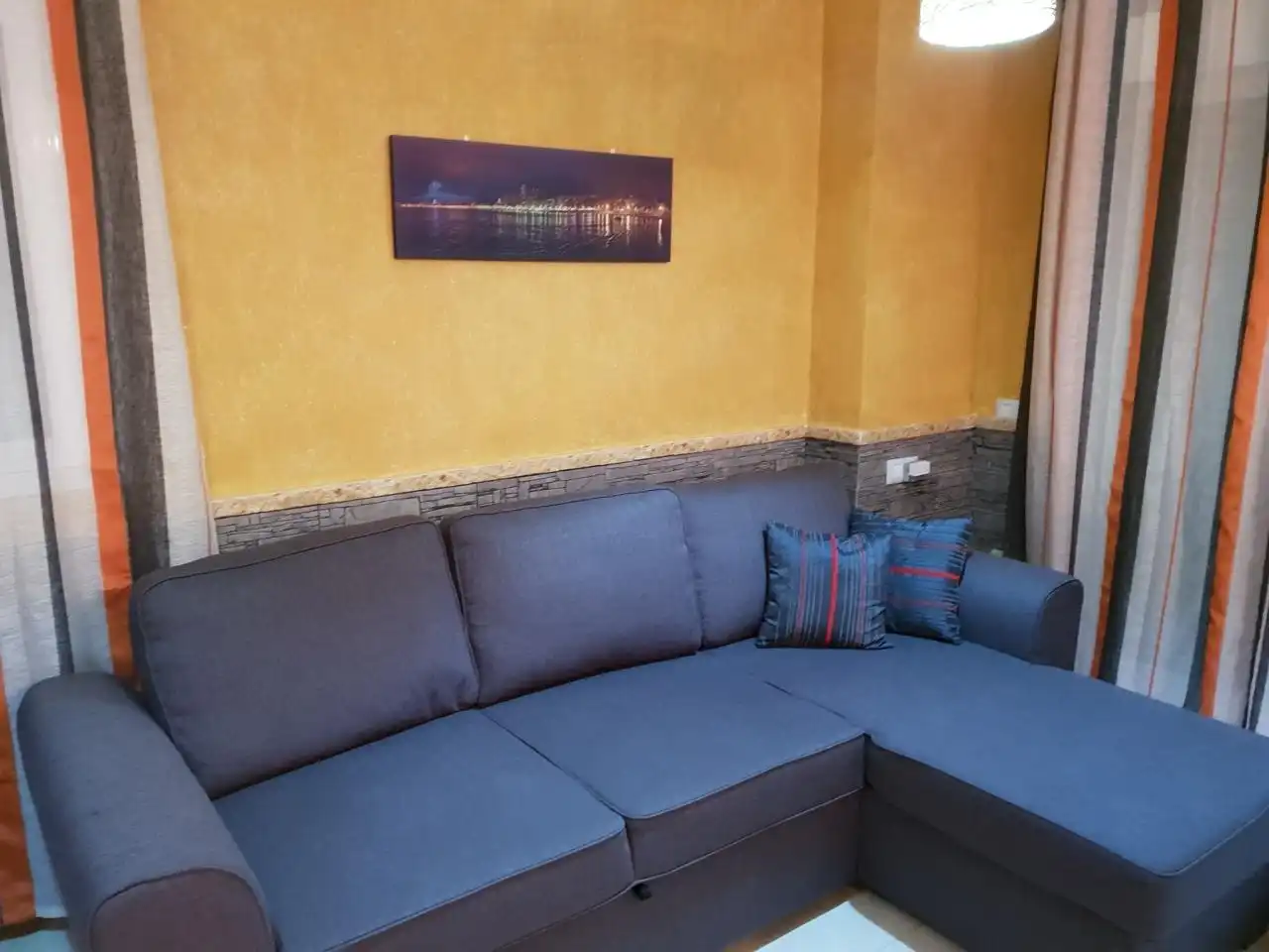 Wohnzimmer von Wohnungen zum Verkauf in Finestrat mit Klimaanlage, Möbliert und Gemeinschaftspool