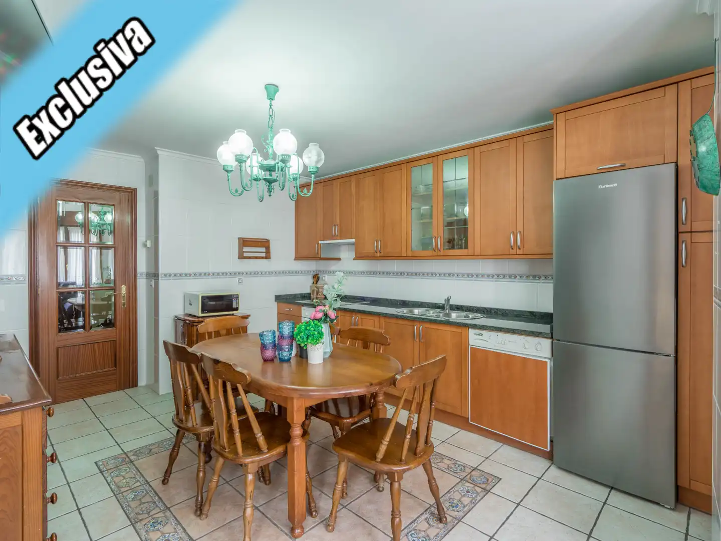 Cocina de Dúplex en venta en Santoña con Calefacción, Parquet y Terraza