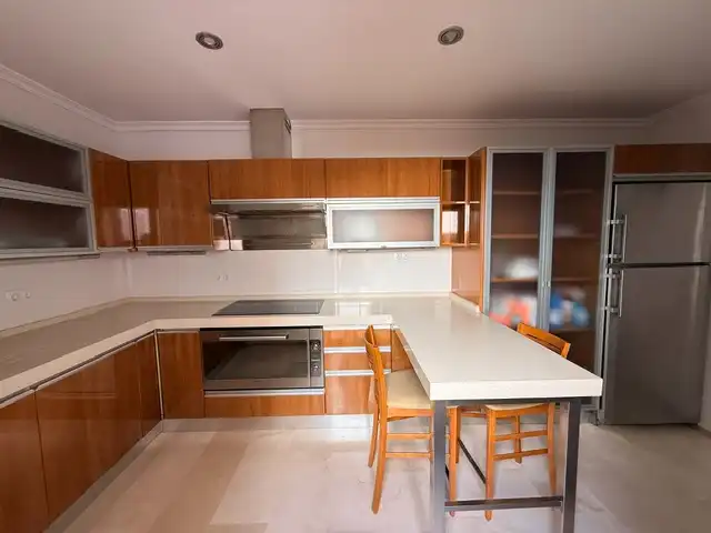 Kitchen of Detached homes for rent in Chiclana de la Frontera  with Air Conditioner, Furnished and Oven