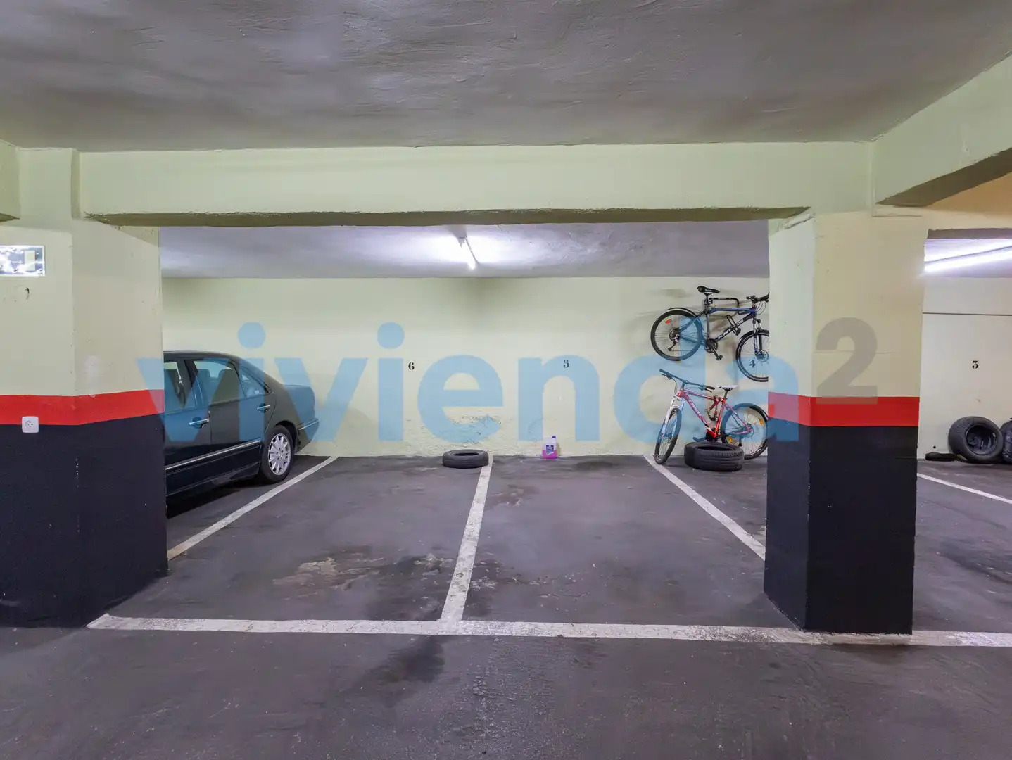 Parking of Flat for sale in Madrid  with Heating, Terrace and Storage room