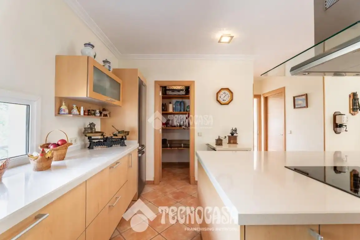 Cocina de Casa o chalet en venta en Hoyo de Manzanares con Calefacción y Piscina