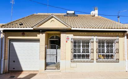 Exterior view of Single-family semi-detached for sale in Totana  with Air Conditioner and Terrace