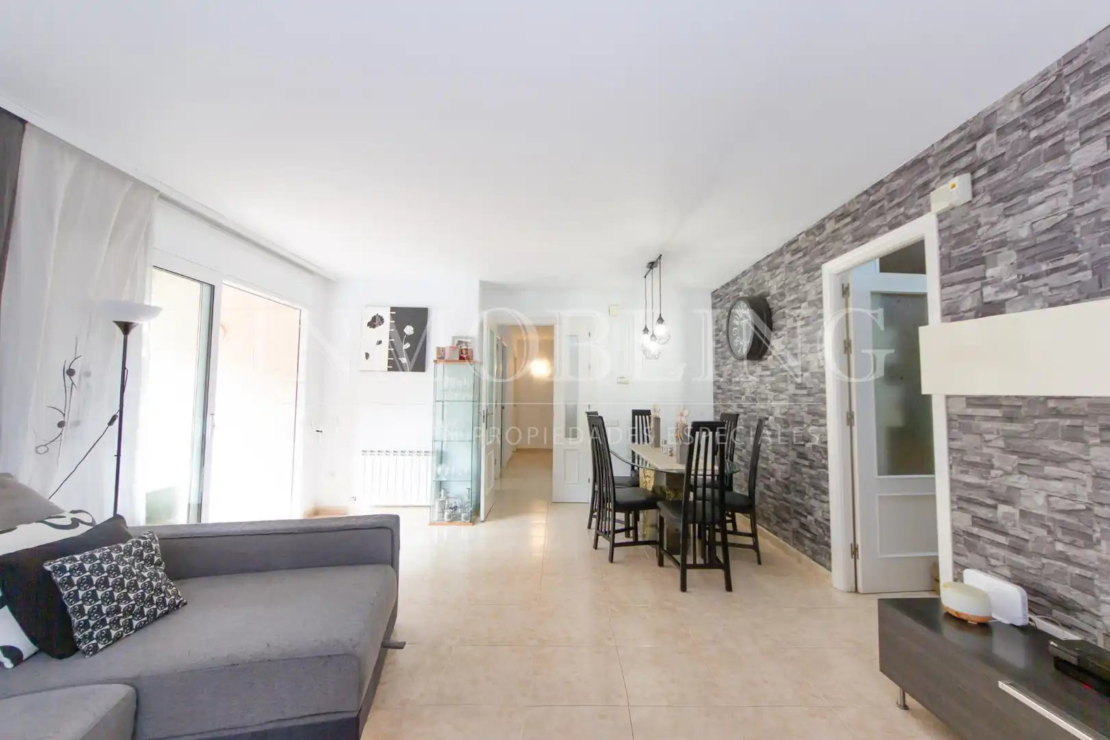 Vista exterior de Piso en venta en Mataró con Aire acondicionado, Calefacción y Amueblado
