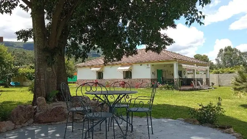 Garden of Houses for sale in Plasencia  with Heating, Terrace and Furnished