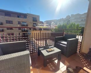 Terrace of Flat to rent in Salamanca Capital  with Heating, Parquet flooring and Terrace