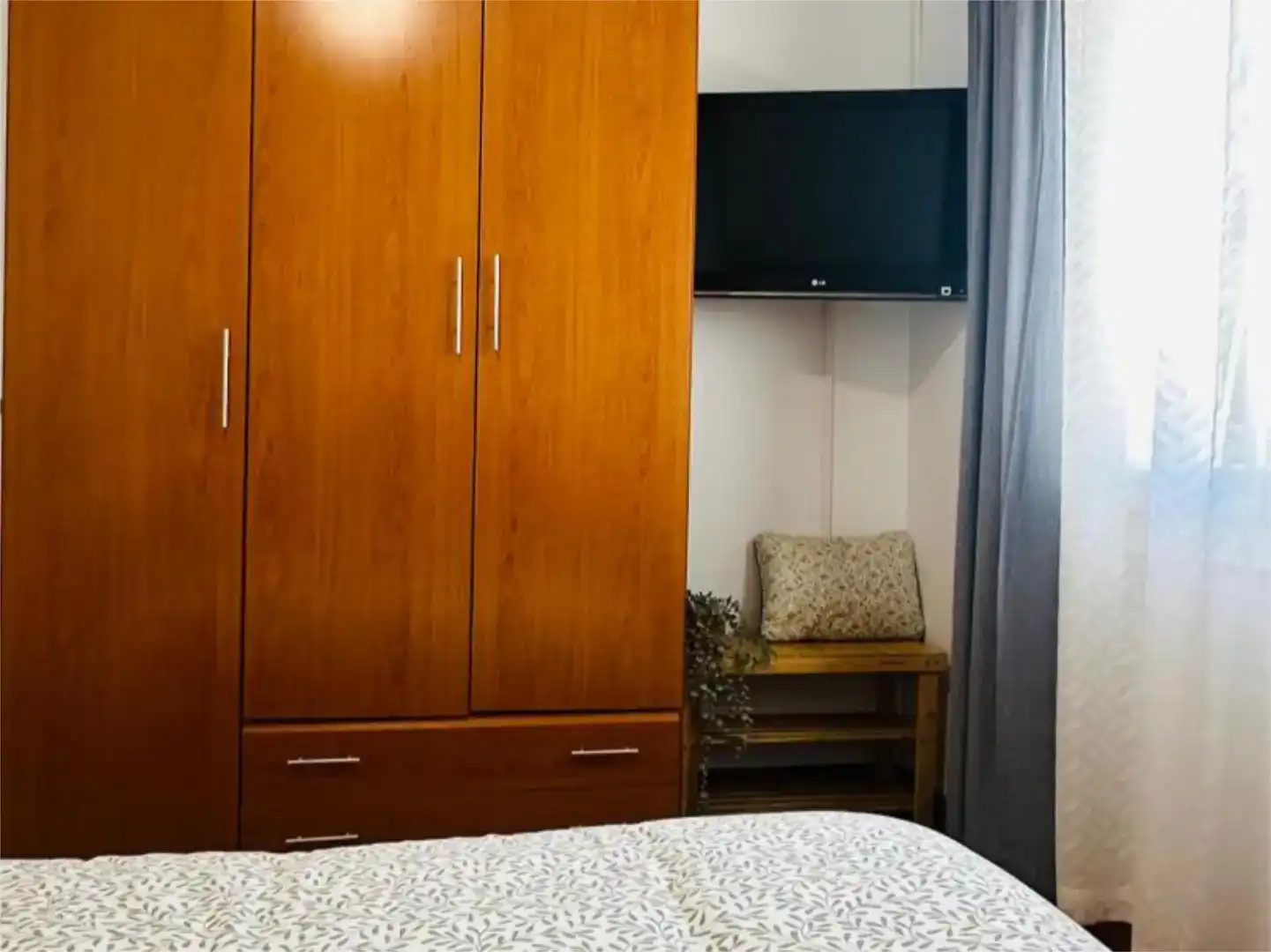 Bedroom of Flat for rent in Cambrils  with Air Conditioner, Private garden and Storage room