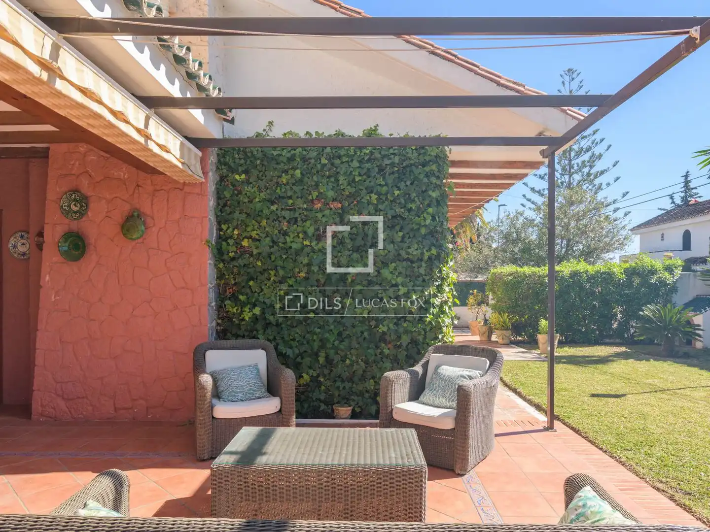 Terraza de Casa o chalet en venta en Málaga con Aire acondicionado, Jardín privado y Terraza