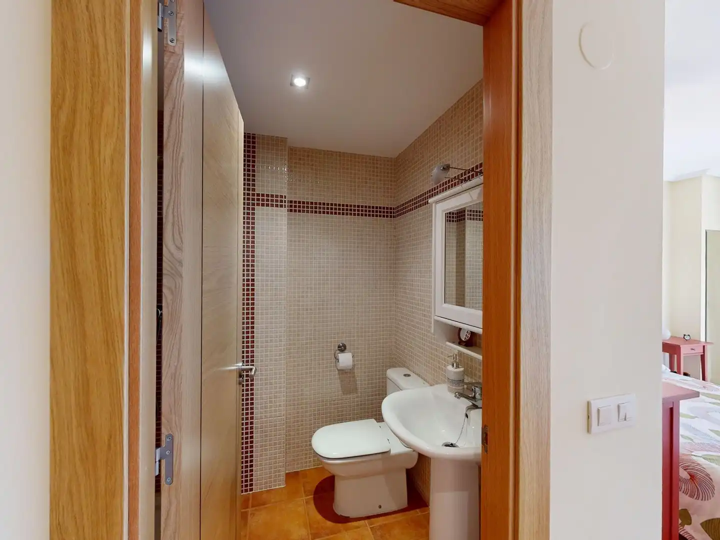 Bathroom of Flat for sale in Foz  with Heating, Terrace and Storage room
