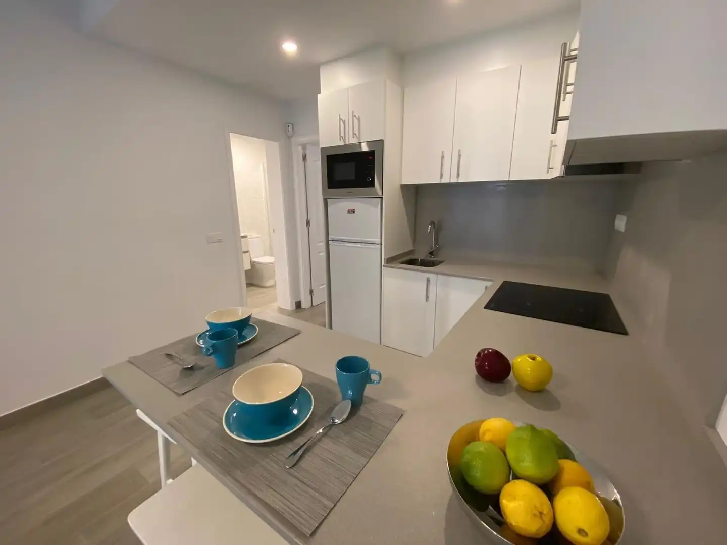 Cocina de Apartamento de alquiler en San Bartolomé de Tirajana con Jardín privado, Terraza y Trastero