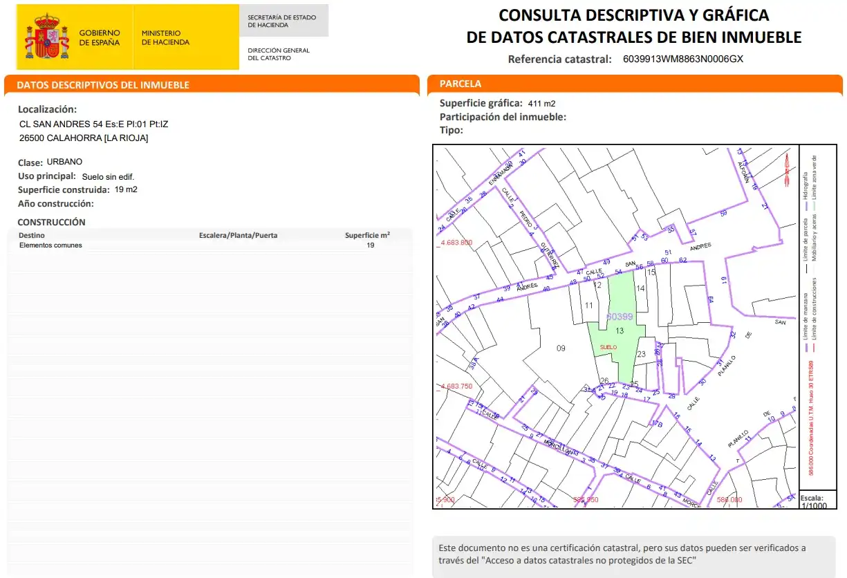 Residential land for sale in San Andres, imagen 12