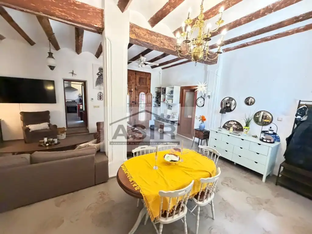 Sala de estar de Casa o chalet en venta en Alzira con Terraza y Piscina