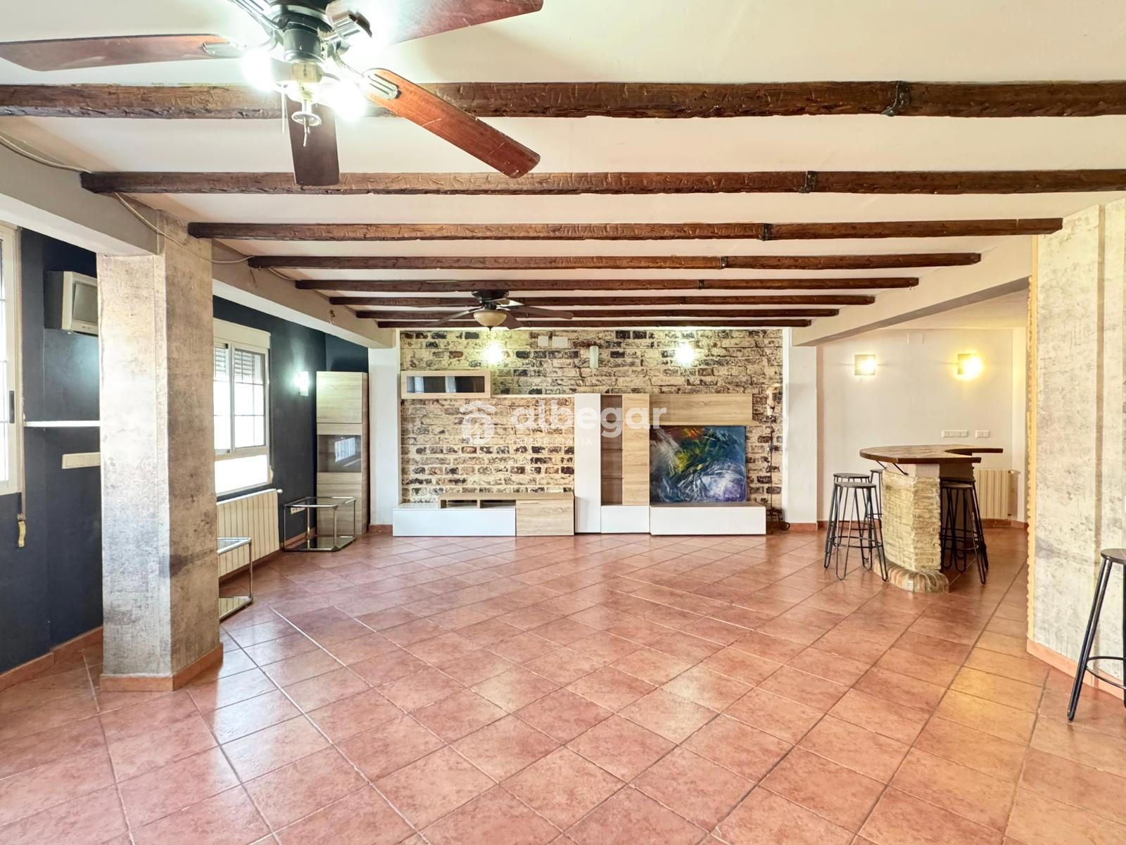 Sala d'estar de Pis en venda en  Valencia Capital amb Aire condicionat